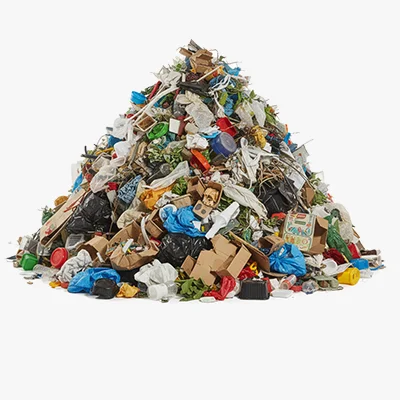 Mixed non-recyclables